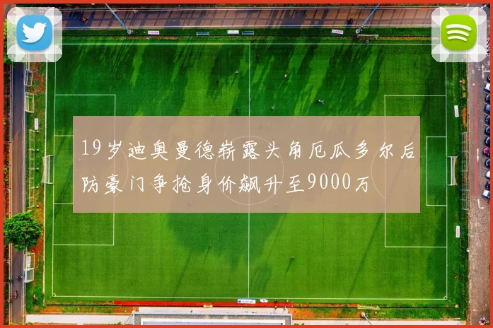19岁迪奥曼德崭露头角厄瓜多尔后防豪门争抢身价飙升至9000万
