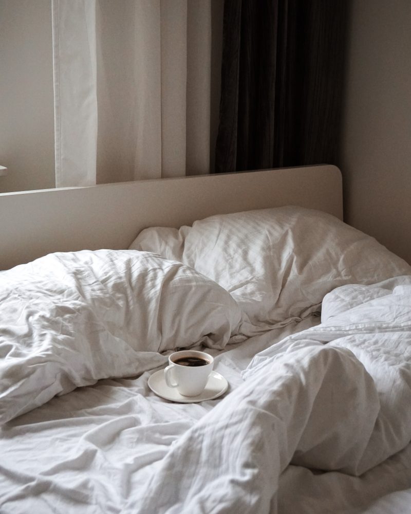 unmade bed - blog on being too tired for sex - Fave Real